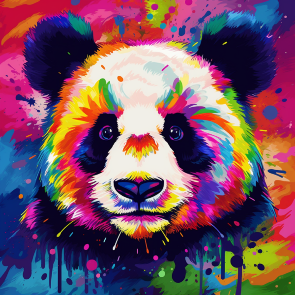 GrameBox graphics Colorful Panda