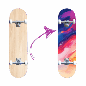 Custom Skateboard Decal